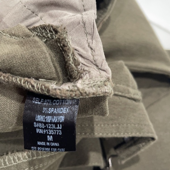 NWT Olivaceous Stretch Olive Green Overalls - Picture 5 of 6